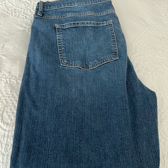 Banana Republic Women's Mid-Rise Blue Girlfriend Jeans 33/16 - Picture 5 of 6